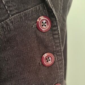 💜🤎 Willi Smith Brown Tailored Blazer with Notched Lapels